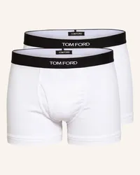 Tom Ford 2er-Pack Boxershorts Weiss