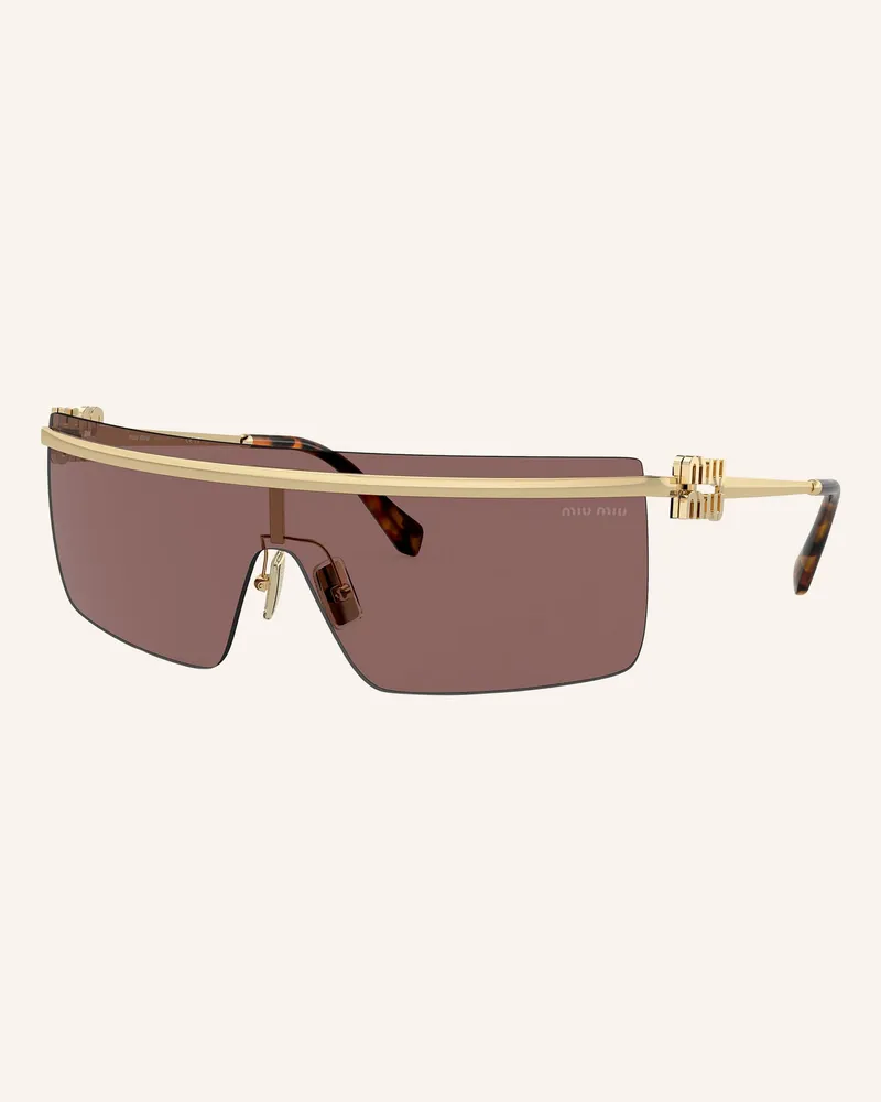 Miu Miu Sonnenbrille Mu 50zs gold Zvn70d