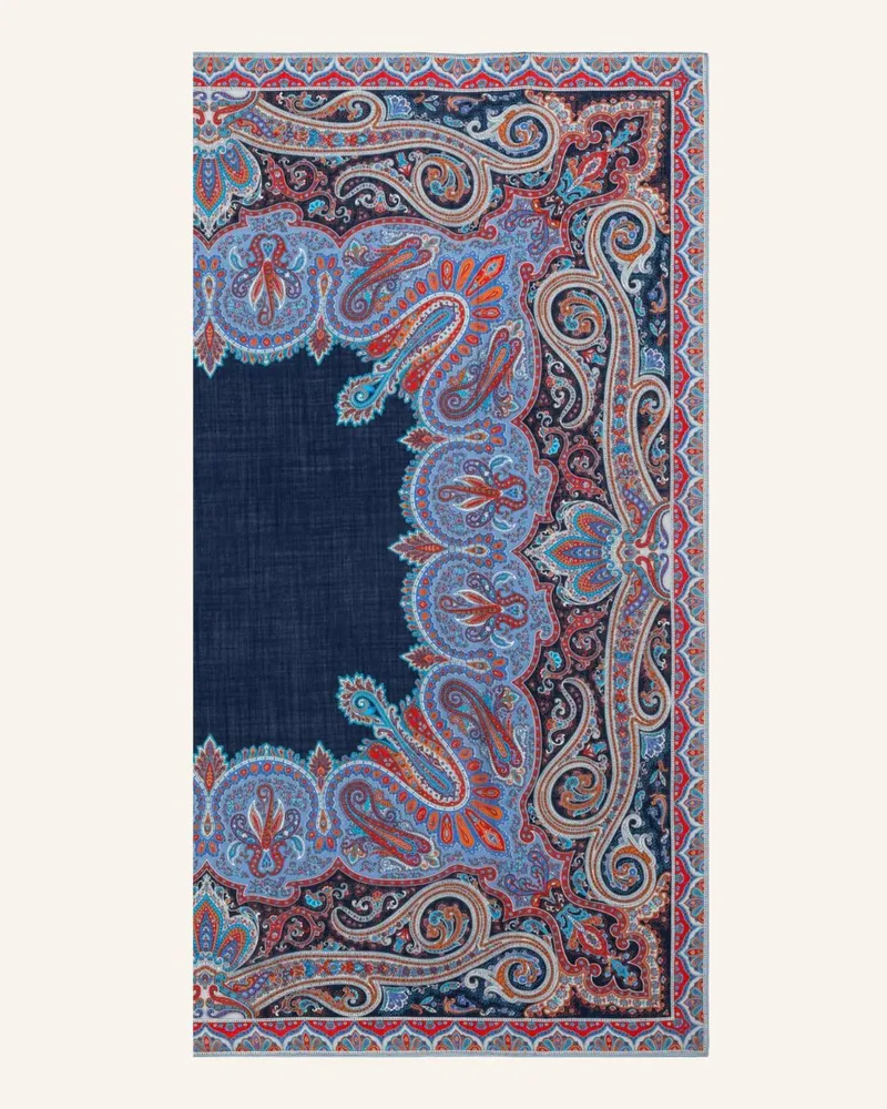 Roeckl Tuch ENCHANTED PAISLEY Blau