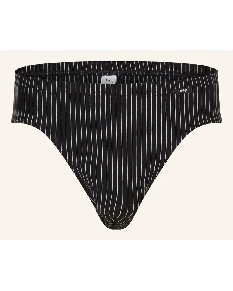 Mey Slip Serie BC STRIPES Schwarz