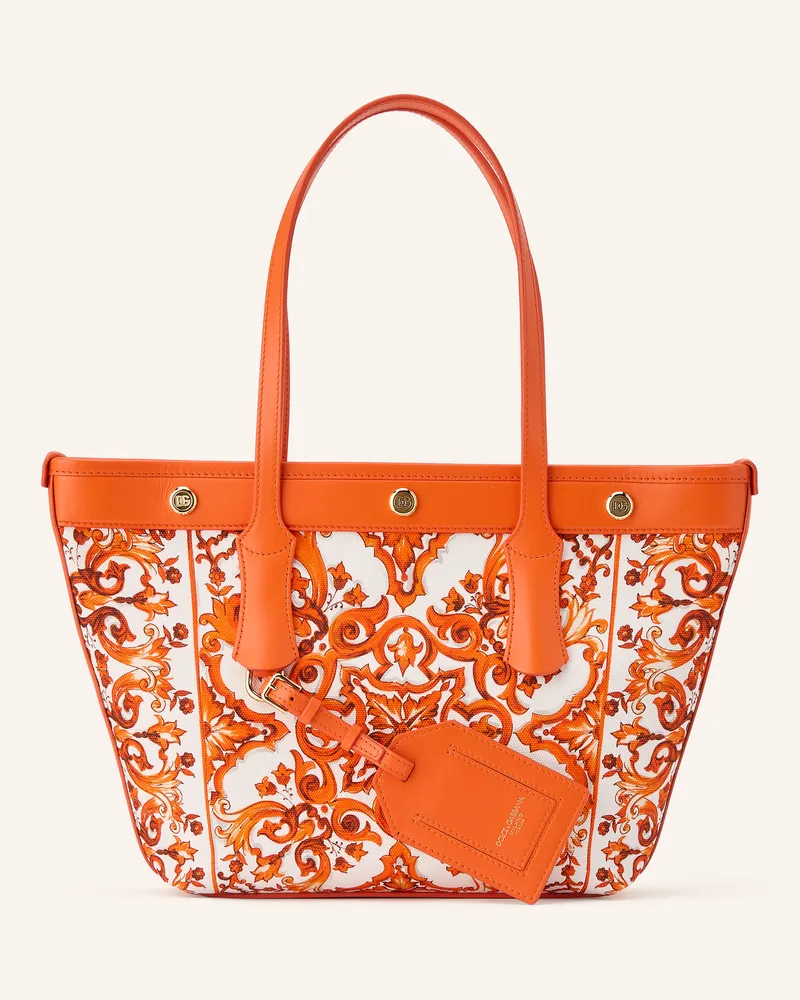 Dolce & Gabbana Shopper Atene Mit Pouch orange Orange