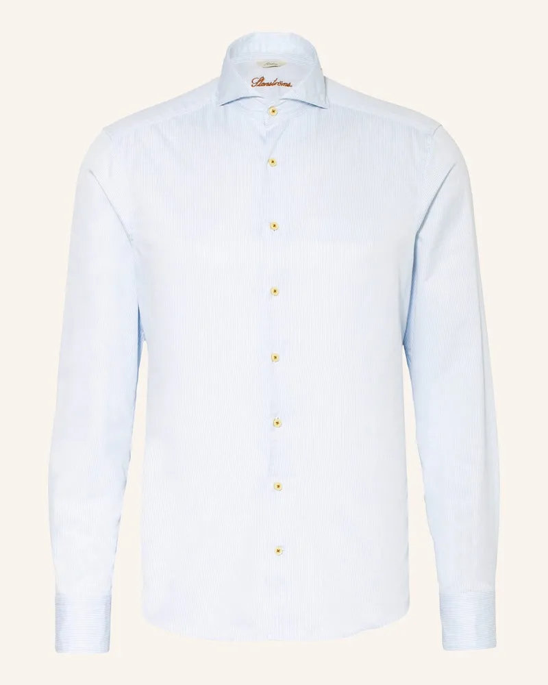 Stenströms Hemd Slim Fit Blau