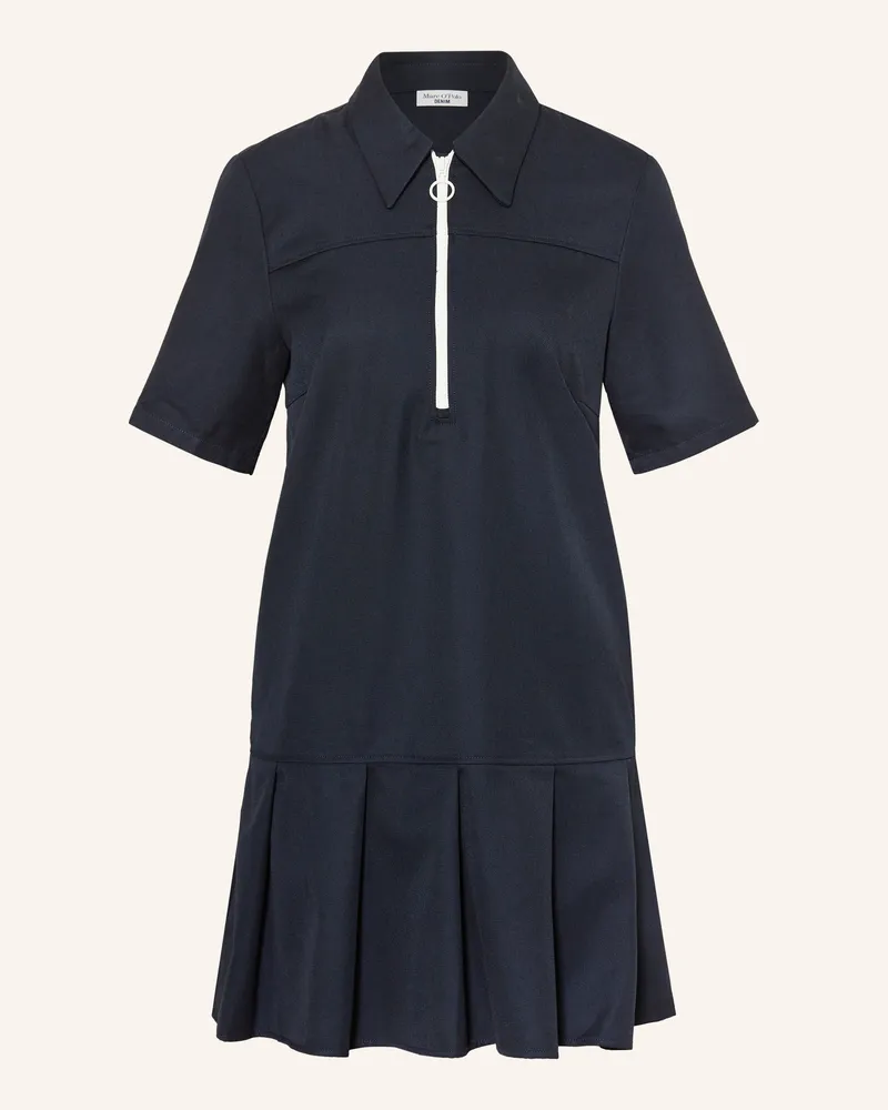 Marc O'Polo Kleid Woven blau Dunkelblau