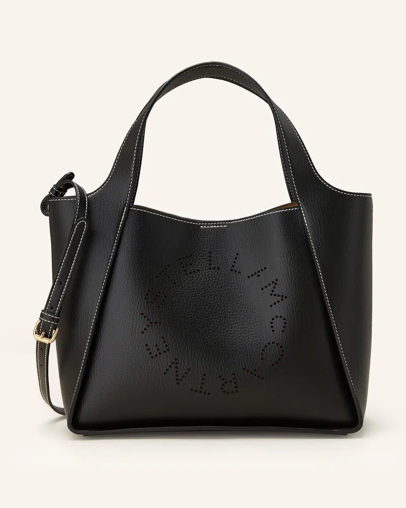 Stella McCartney Handtasche mit Pouch Schwarz