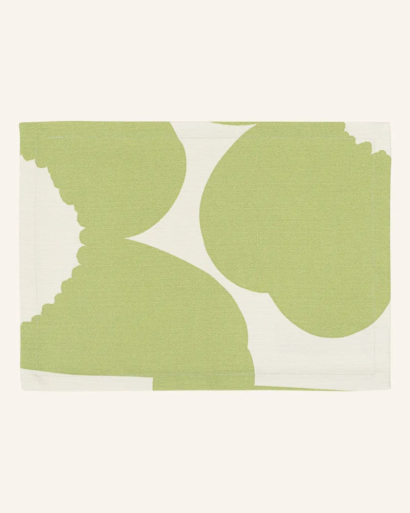 Marimekko Tischset Iso Unikko weiss Creme