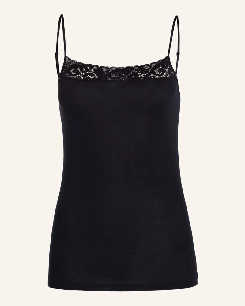 Hanro Top Moments schwarz Schwarz