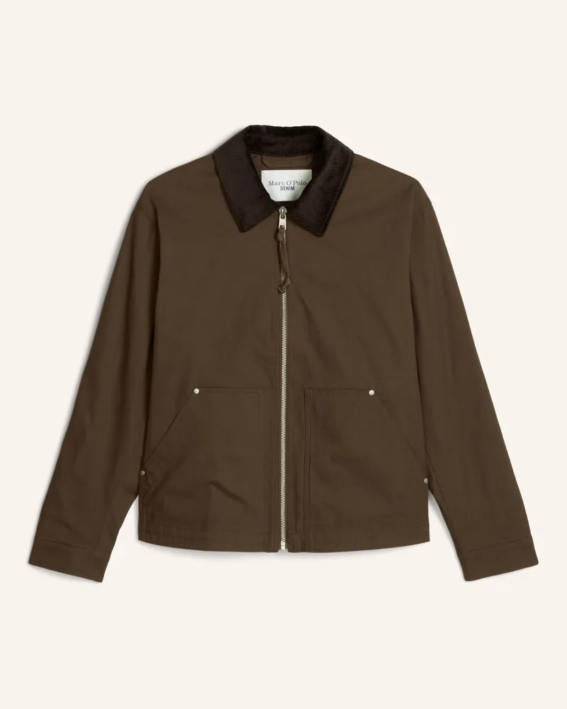 Marc O'Polo Jacke braun Dunkelbraun