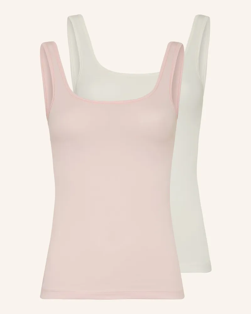 HUGO BOSS 2er-Pack Tops Twin rosa Rosa