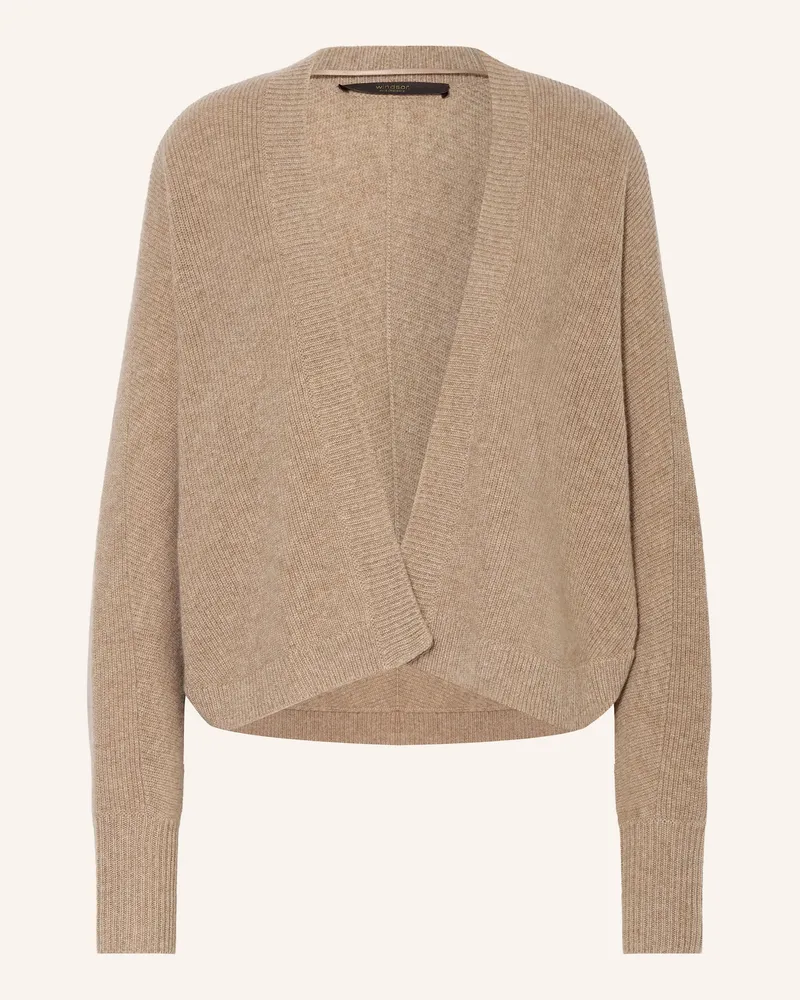 windsor. Strickhülle aus Cashmere Beige