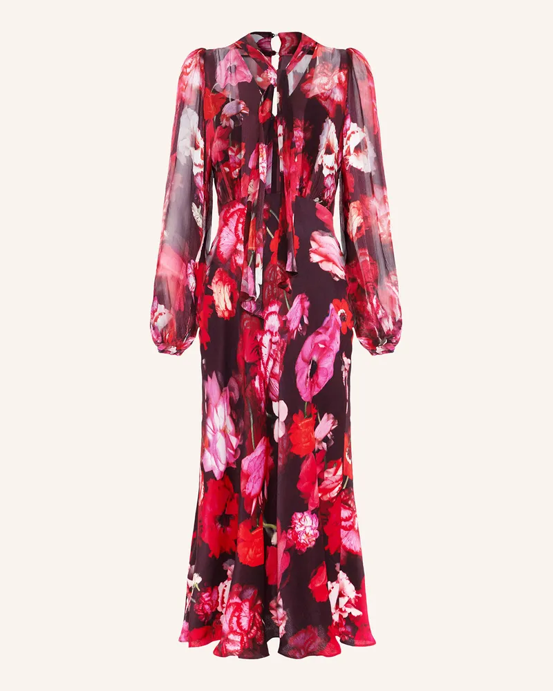 Phase Eight Schluppenkleid ELENI im Materialmix Rot