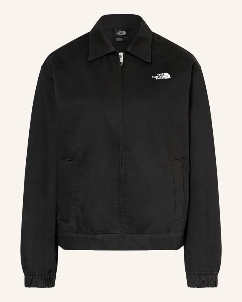 The North Face Jacke Collared schwarz Schwarz