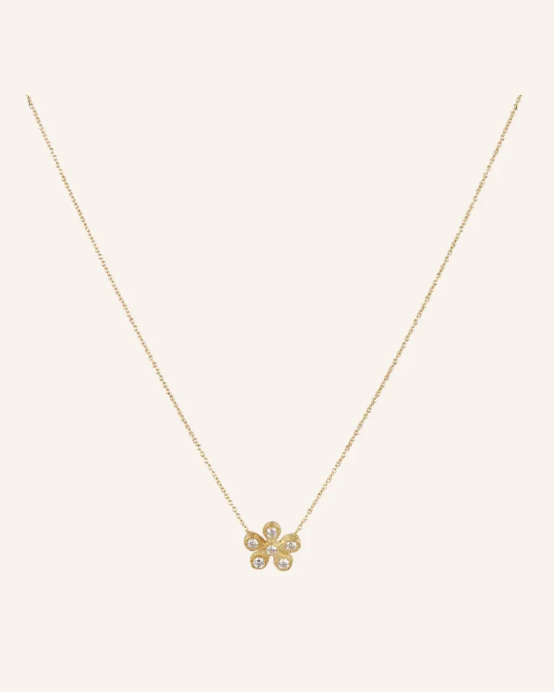 ELHANATI Halskette SMALL FLOWER Gold