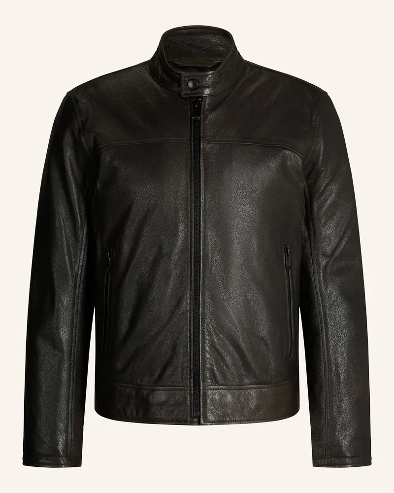 JOOP! Lederjacke Grau