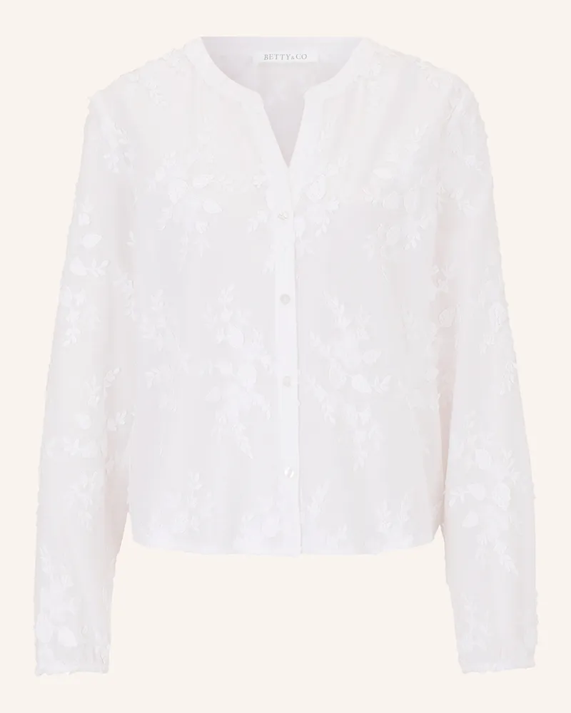 Betty Barclay Bluse Weiss