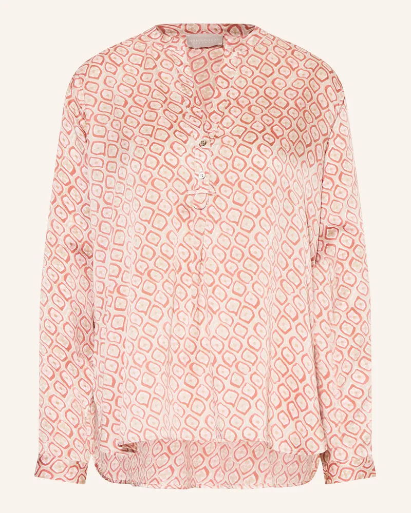 hemisphere Blusenshirt aus Seide Hellrot