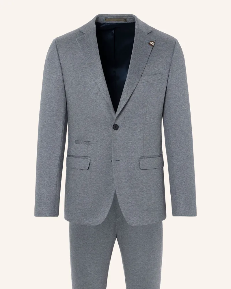 Benvenuto Anzug Mario Messina J blau Blau