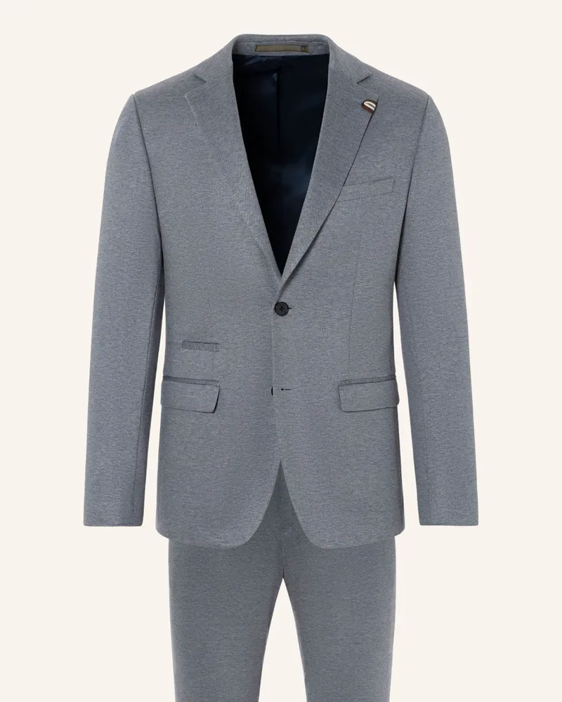 Benvenuto Anzug Mario Messina J blau Blau