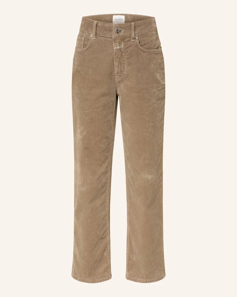 Closed Cordhose MILO Beige