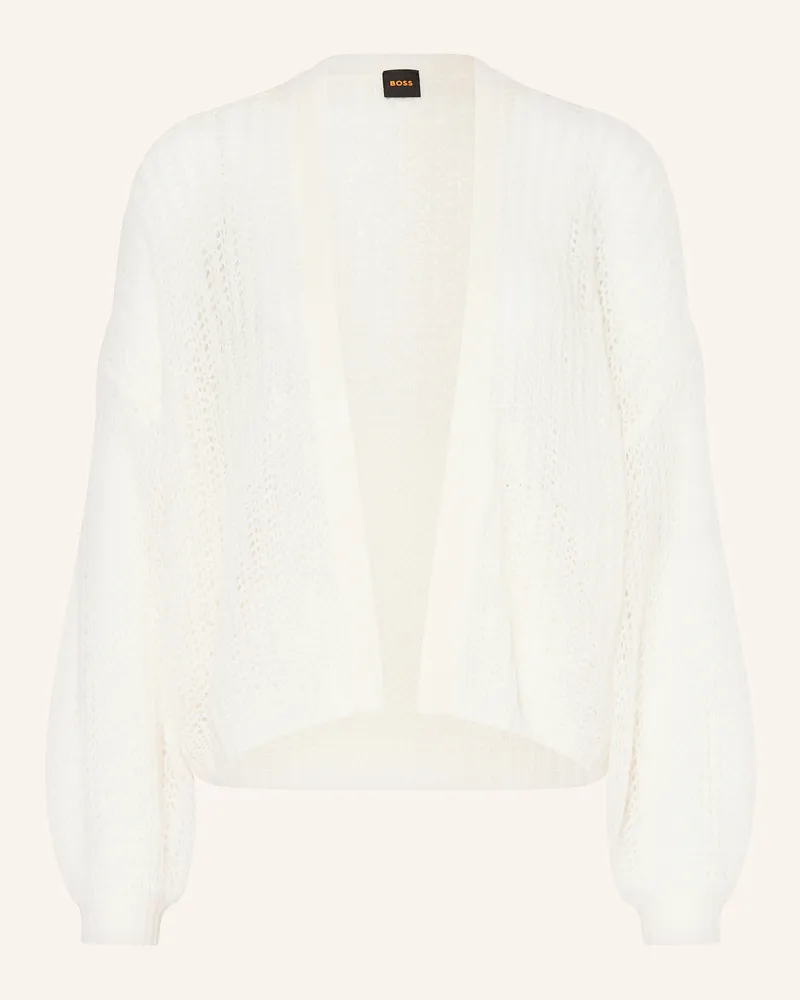 HUGO BOSS Strickhülle Furgovia weiss Weiss