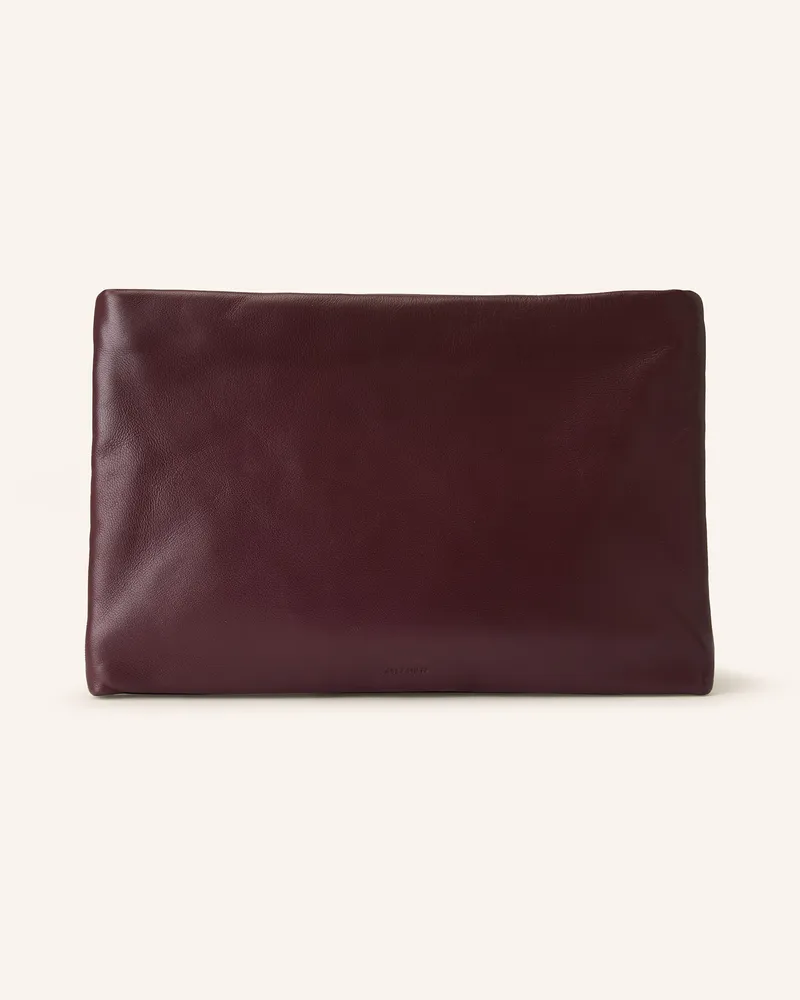 AllSaints Clutch BETTINA Dunkelrot
