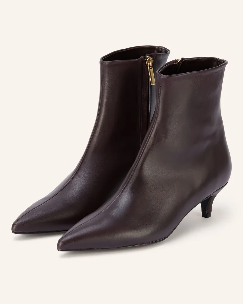 Mrs & HUGS Stiefeletten rot Dunkelrot