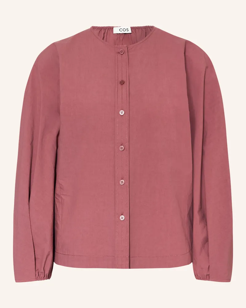 COS Bluse rot Altrosa