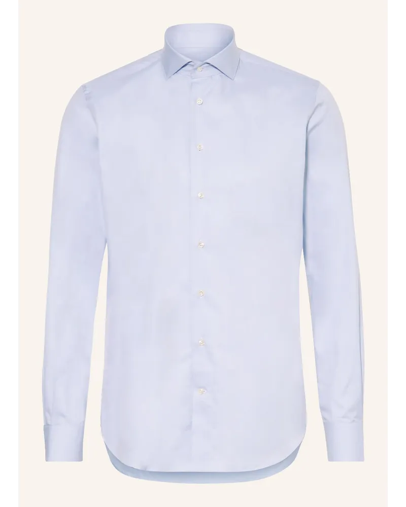 Profuomo Hemd Slim Fit Blau