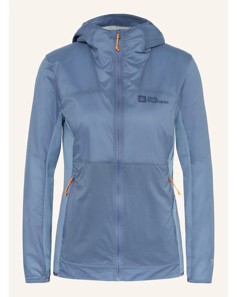 Jack Wolfskin Hybrid-Jacke PRELIGHT ALPHA Blau