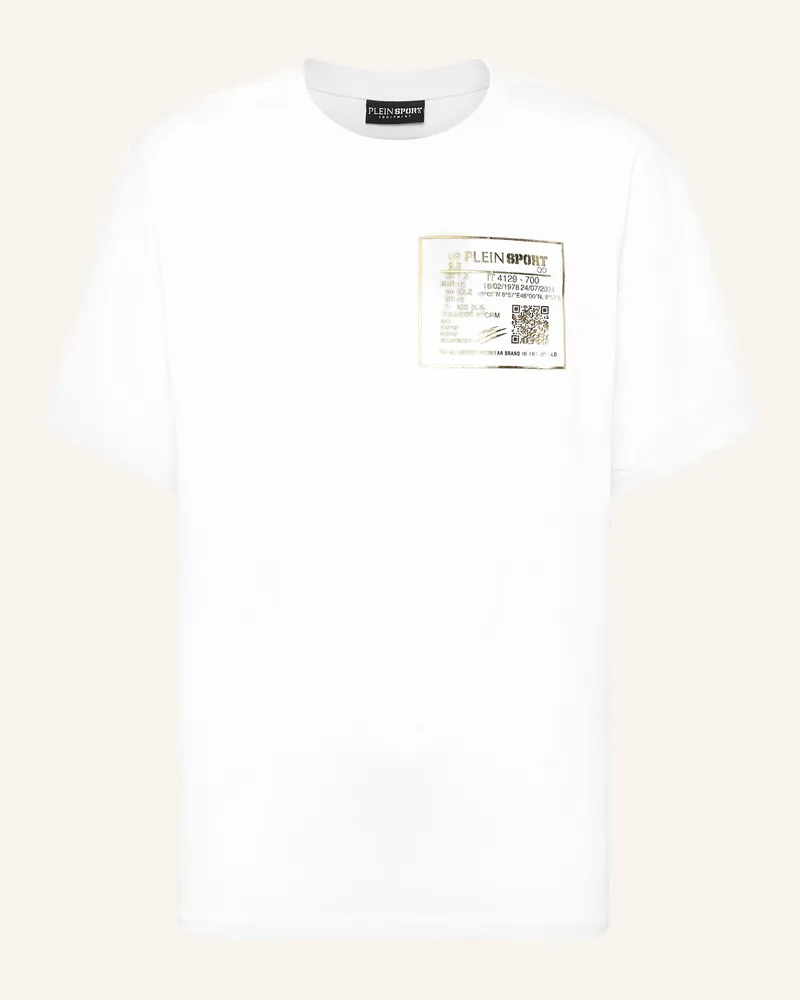 Philipp Plein PLEIN SPORT T-Shirt Rundhalsausschnitt Weiss