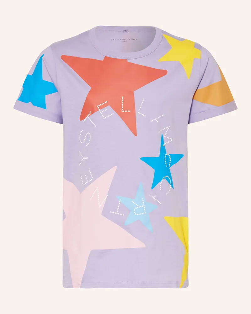 Stella McCartney Kids T-Shirt lila Helllila