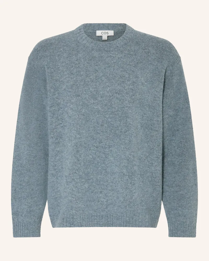 COS Pullover mit Alpaka Dunkelgrau
