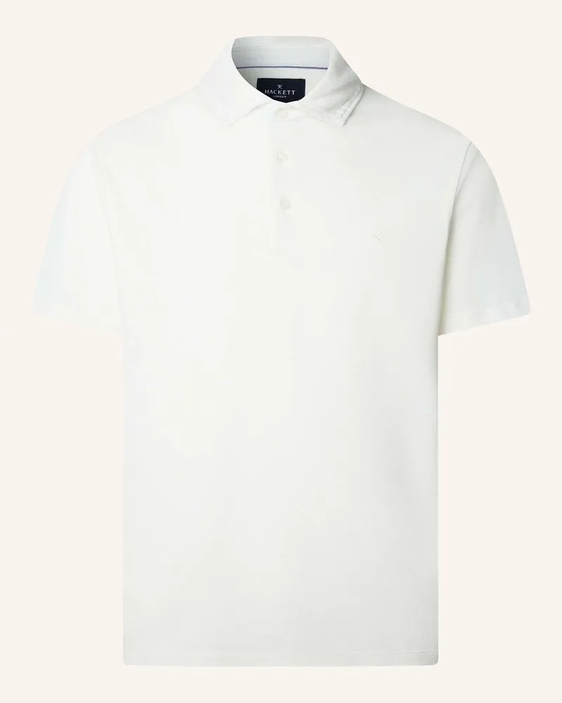 Hackett Poloshirt SELVEDGE KNIT PLKT Creme
