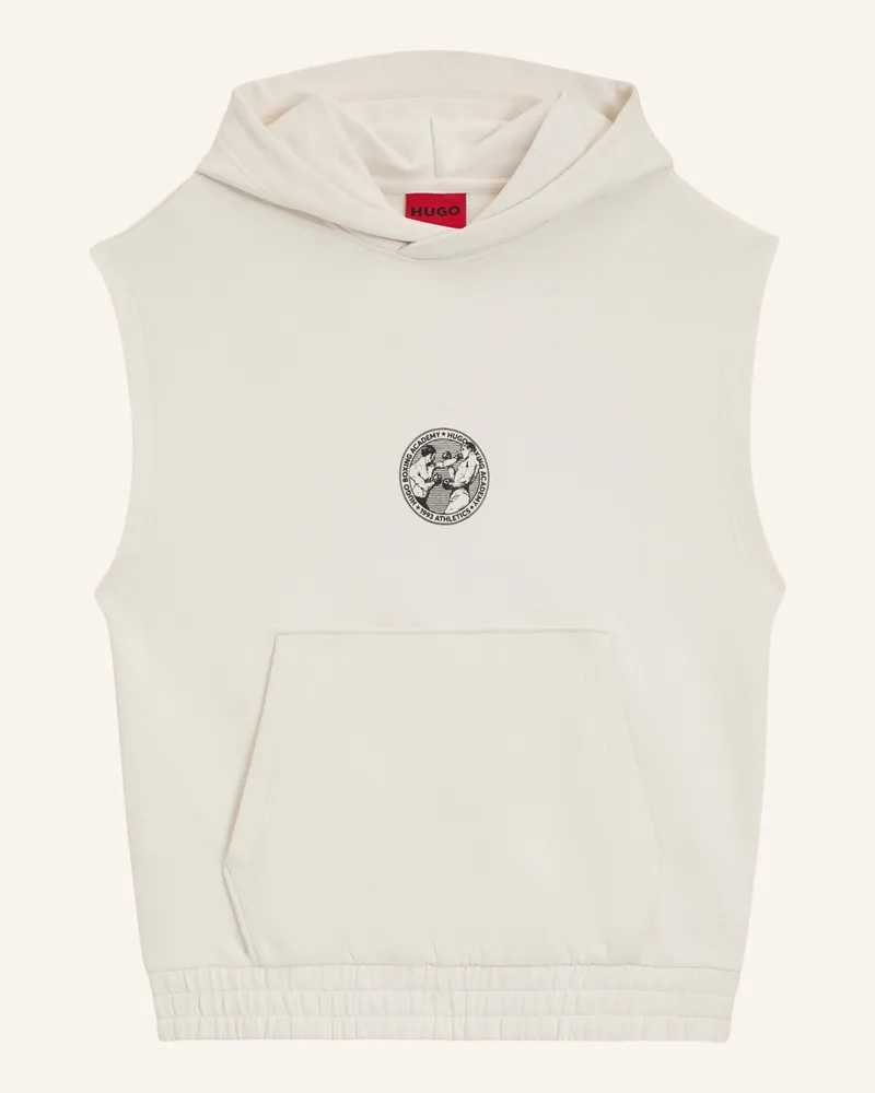 HUGO BOSS Sweatshirt DUBOXO Relaxed Fit Weiss