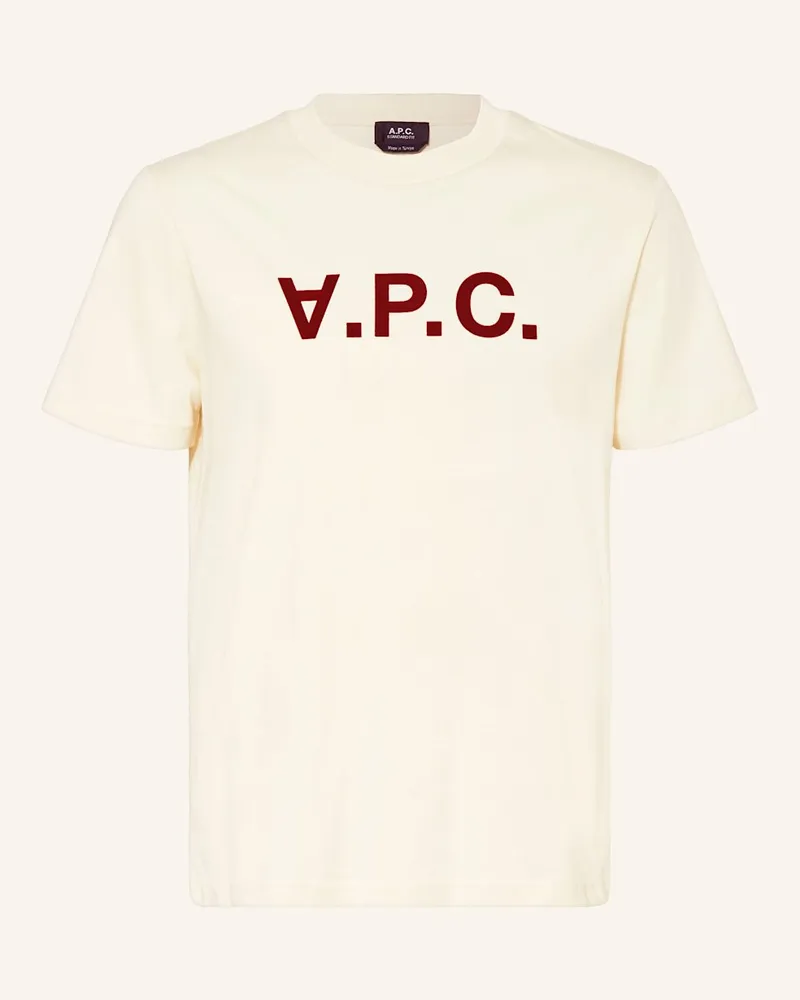 A.P.C. T-Shirt Standard Grand VPC Weiss