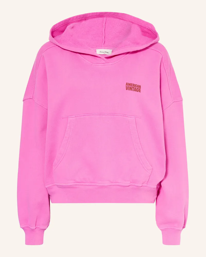 American Vintage Hoodie PLIZZY Pink