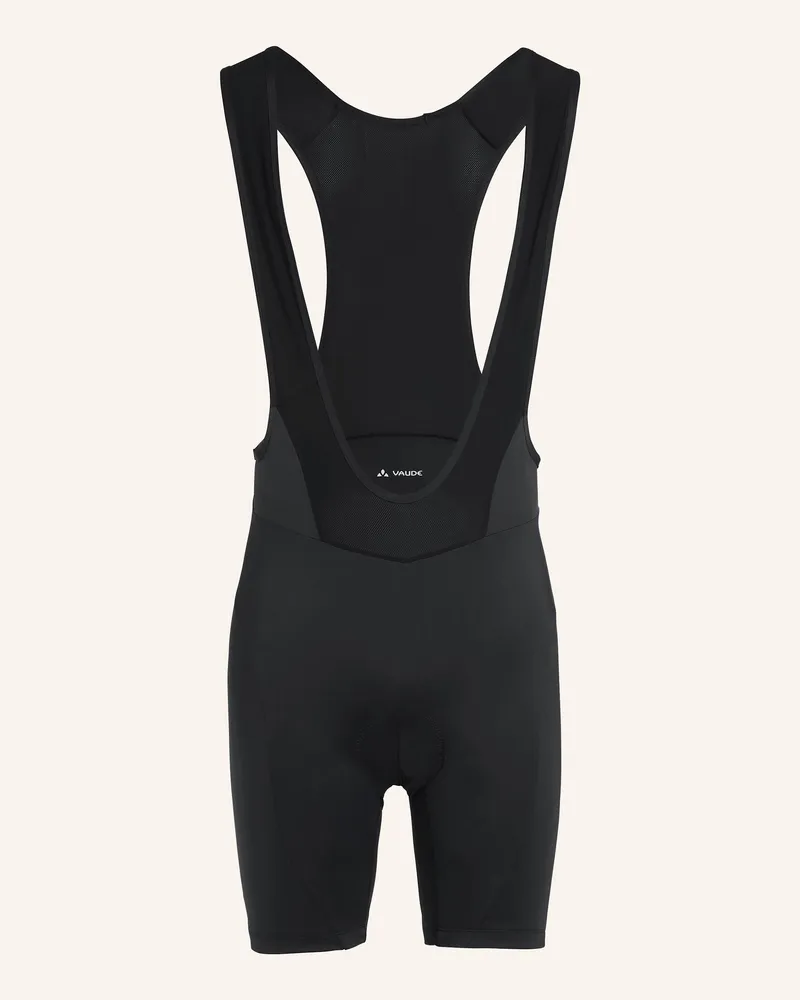 Vaude Radhose Mit Trägern Und Gepolstertem Einsatz M Matera Bib Tights schwarz Schwarz
