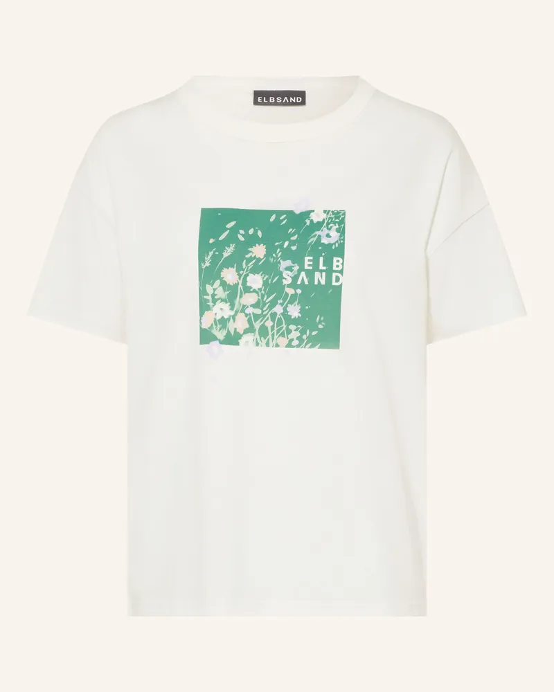 ELBSAND T-Shirt Lisan weiss Weiss