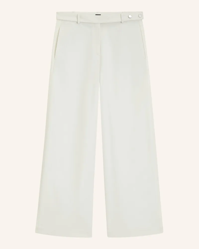 HUGO BOSS Business Hose TIANA8 Relaxed Fit Weiss
