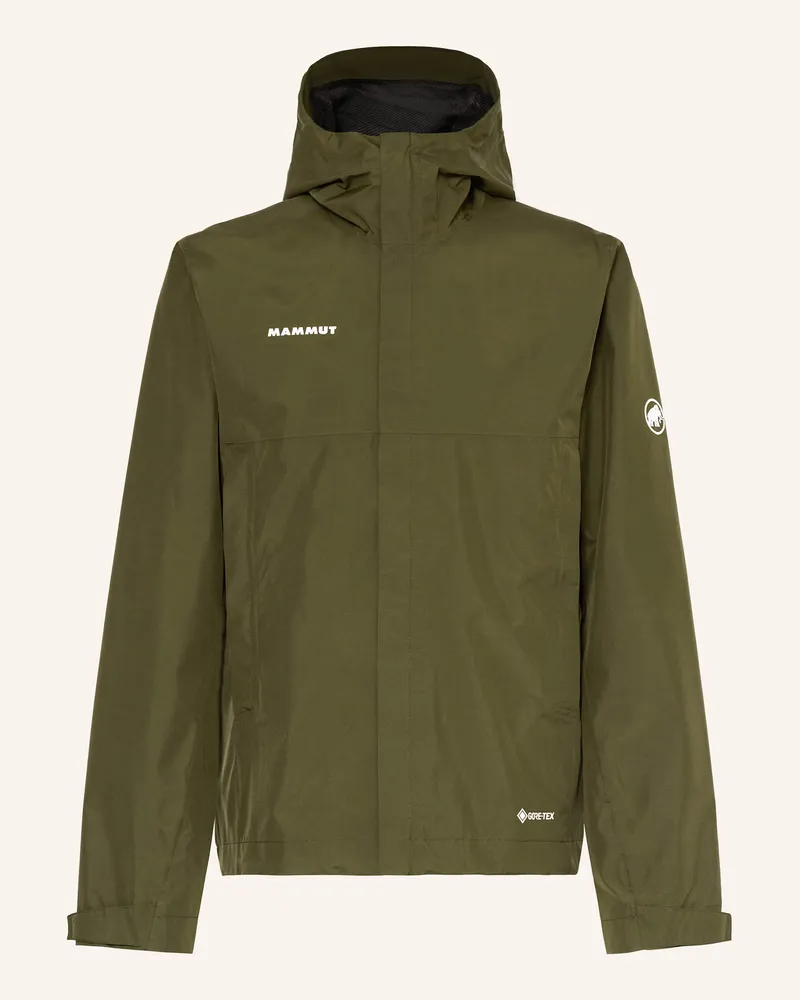 Mammut Funktionsjacke TRELINE LIGHT HS HOODED Dunkelgrün