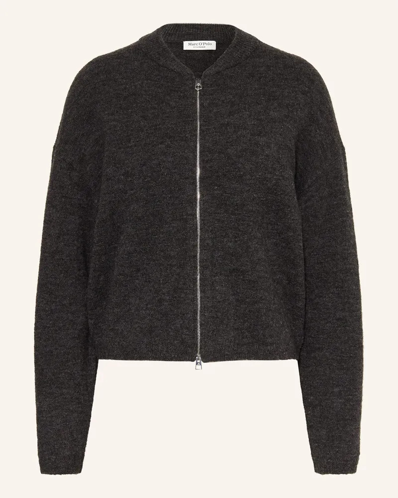 Marc O'Polo Strickjacke Dunkelgrau