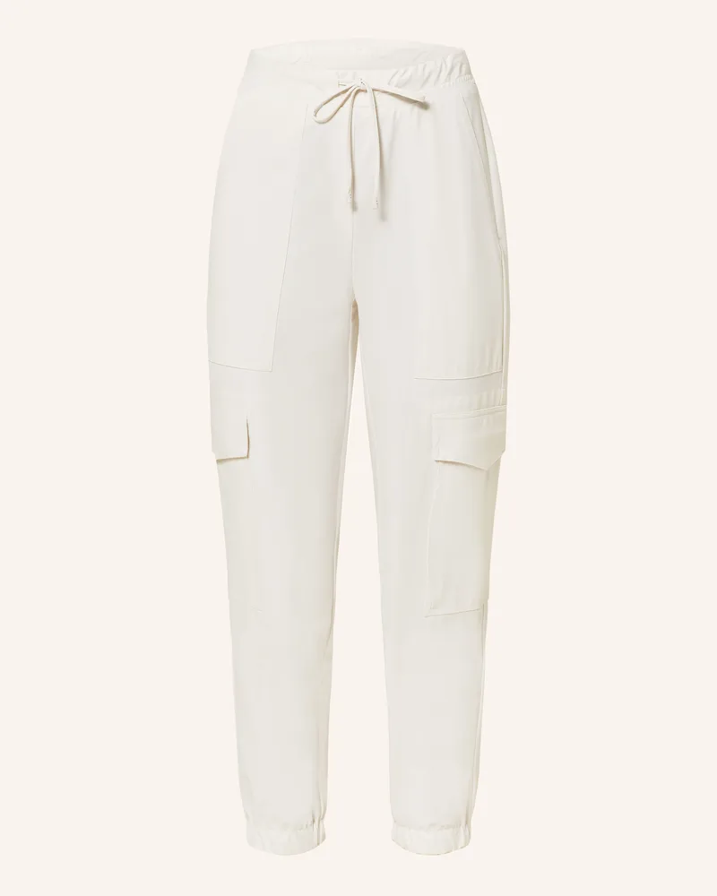 Cambio Cargohose Karo weiss Creme