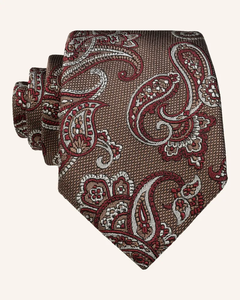 Altea Krawatte Gange braun Cognac