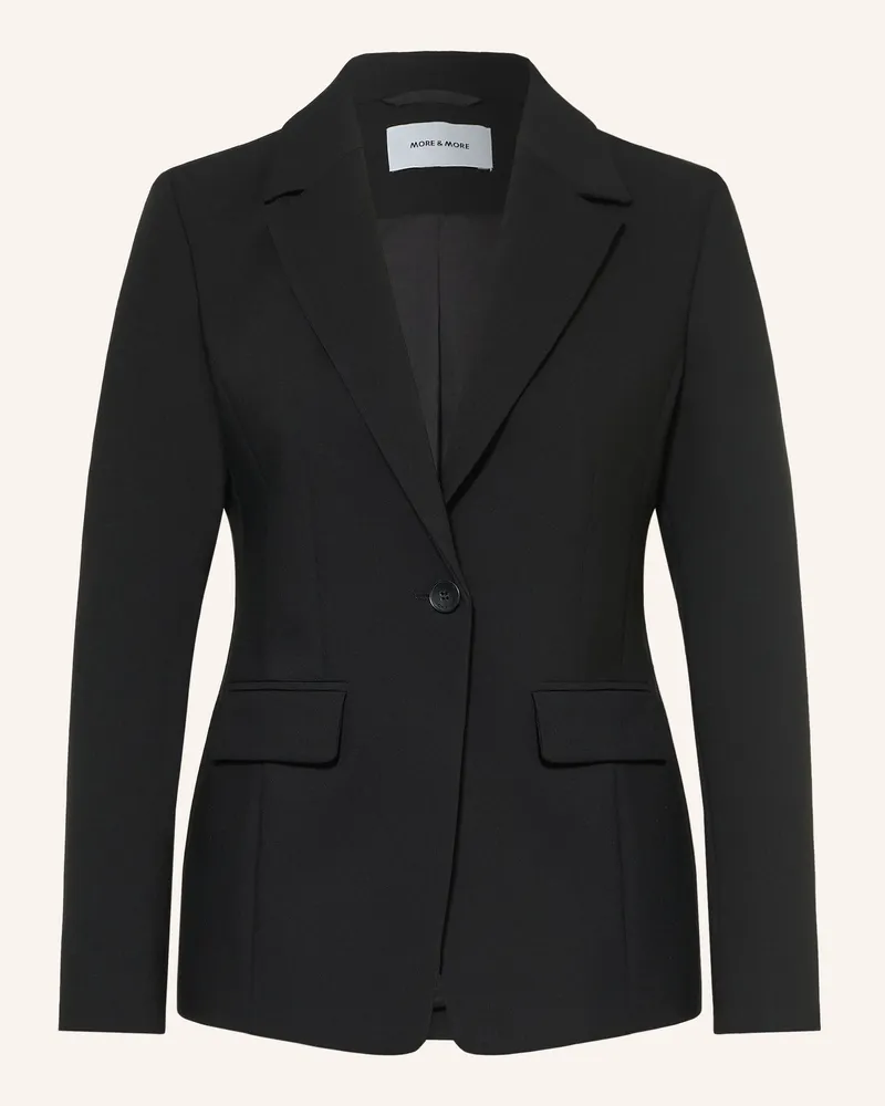 More & More Blazer schwarz Schwarz