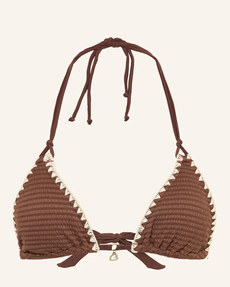 Banana Moon Triangel-Bikini-Top NUCO DAKOTA Braun