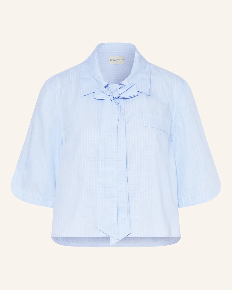 Claudie Pierlot Hemdbluse Hellblau