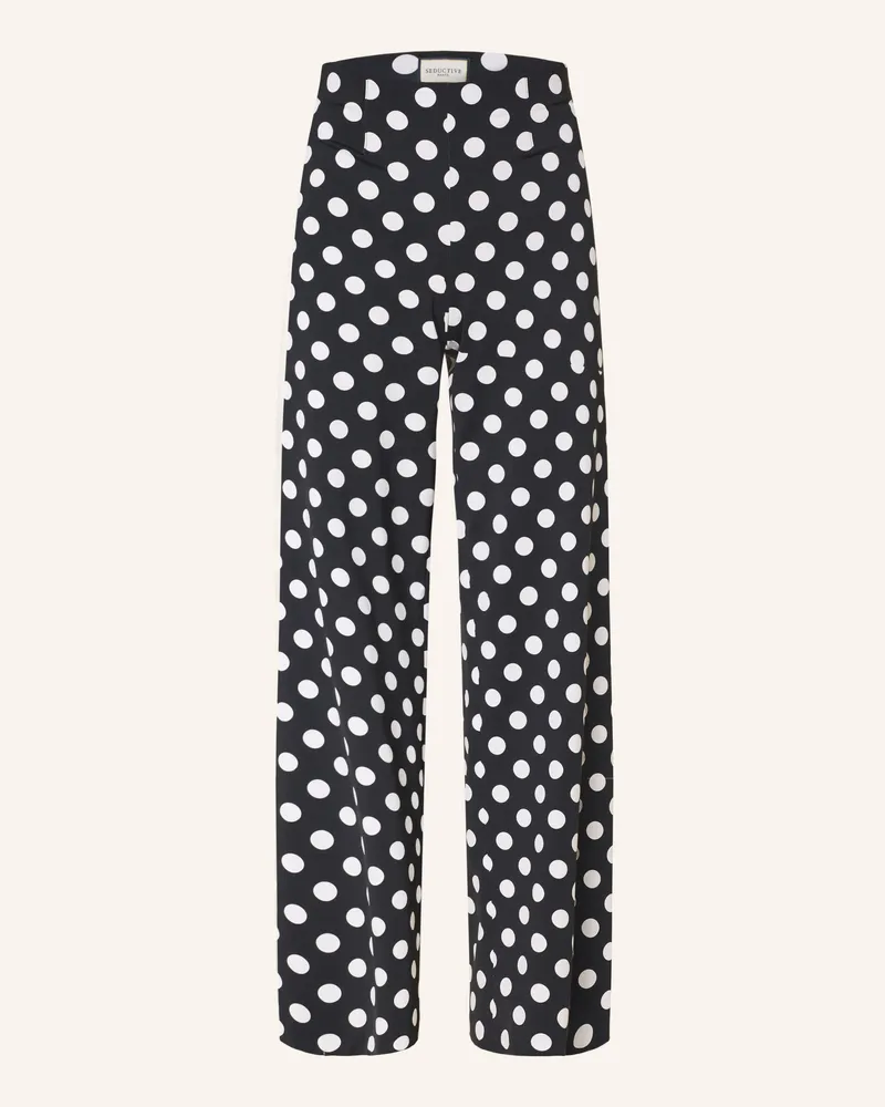 SEDUCTIVE  Marlenehose KIMBERLY aus Jersey Schwarz