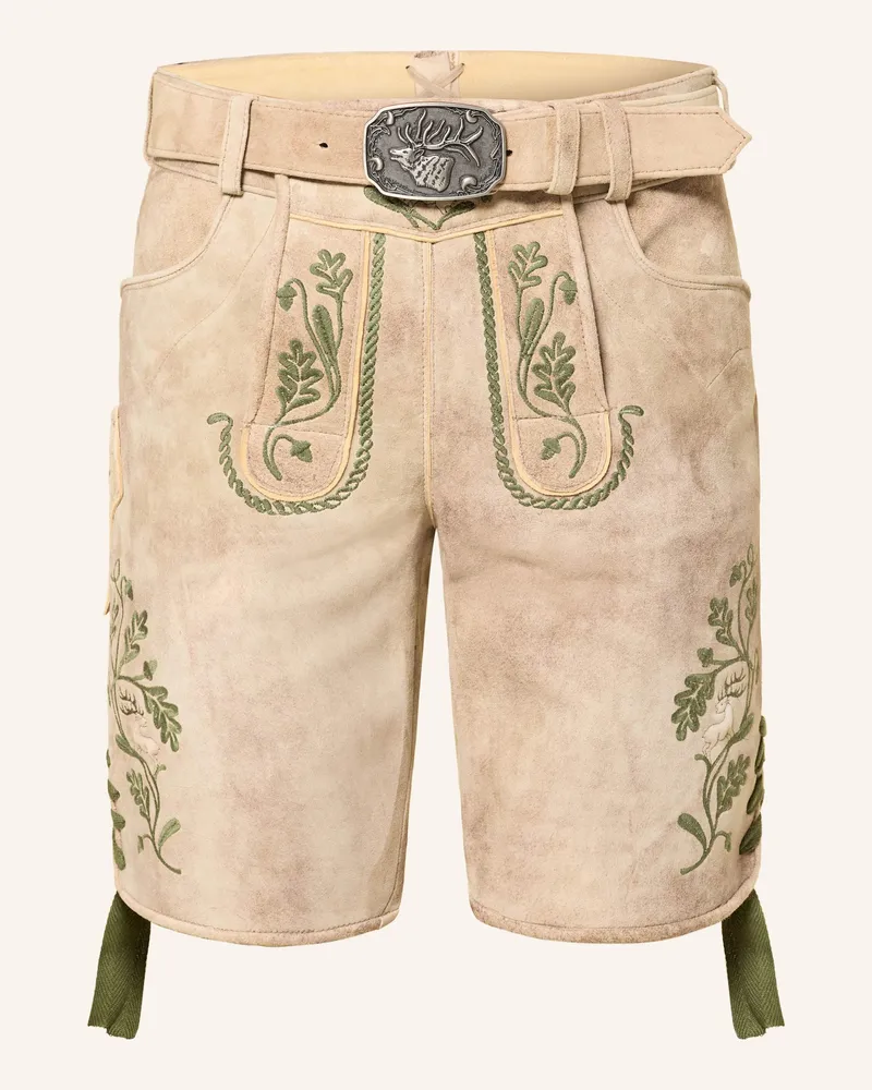 Spieth & Wensky Trachten-Lederhose GARVIN Hellbraun