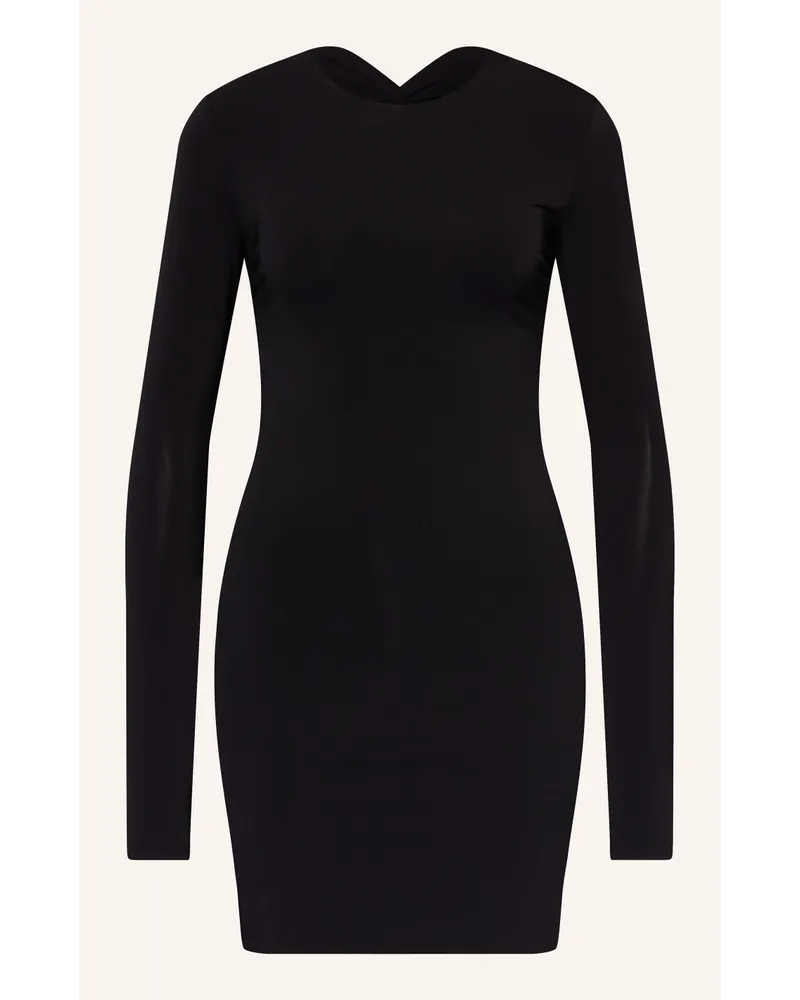 Patrizia Pepe Kleid mit Cut-out Schwarz