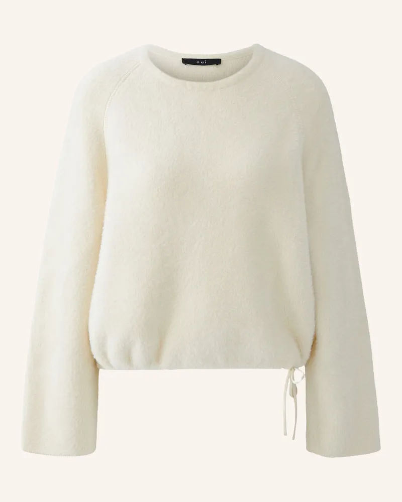 Oui  Pullover Weiss