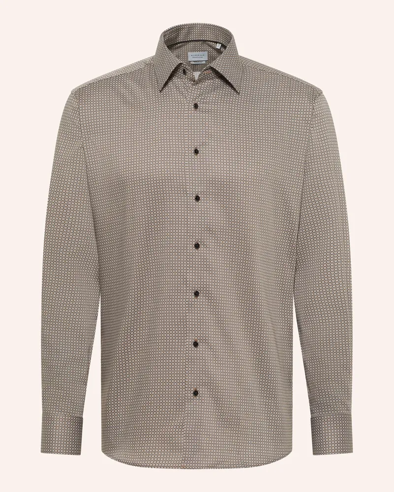 Eterna Hemd MODERN FIT Braun